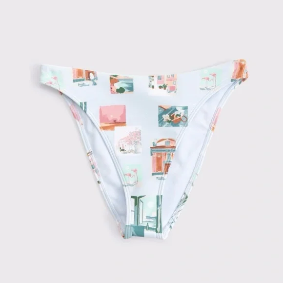 triangle mid rise high-leg bikini - Picture 13 of 13